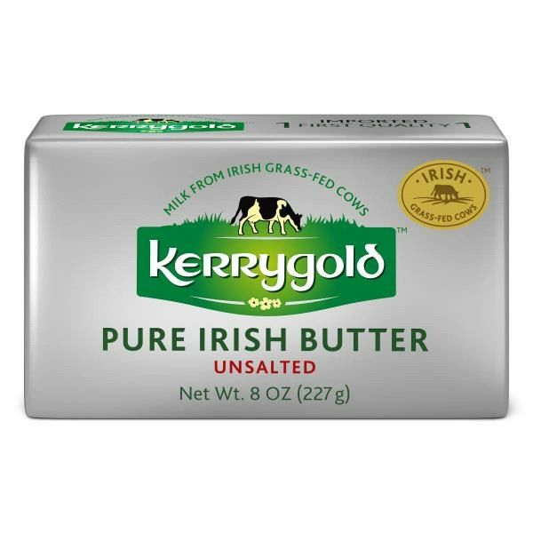 Kerrygold Butter, Pure Irish, Unsalted
