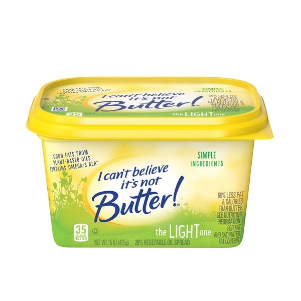 I Can’t Believe It’s Not Butter Vegetable Oil Spread, 28%, The Light One