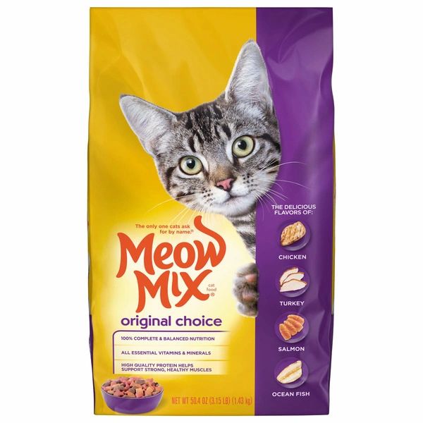 Meow Mix Cat Food, Original Choice