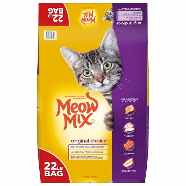 Meow Mix Cat Food, Original Choice