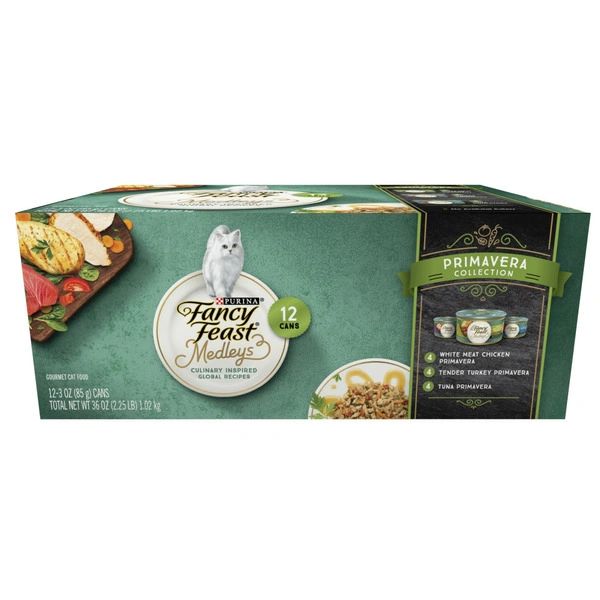 Purina Fancy Feast Wet Cat Food , Medleys Primavera Collection