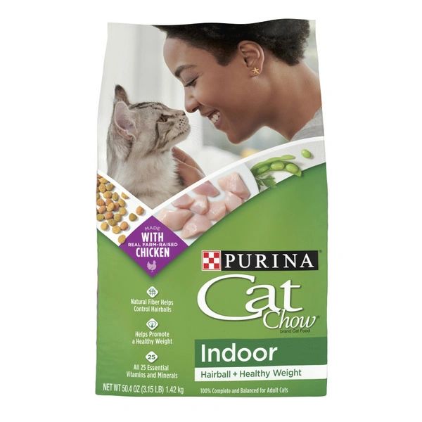 Purina Cat Chow Indoor Dry Cat Food, Hairball + Healthy Weight