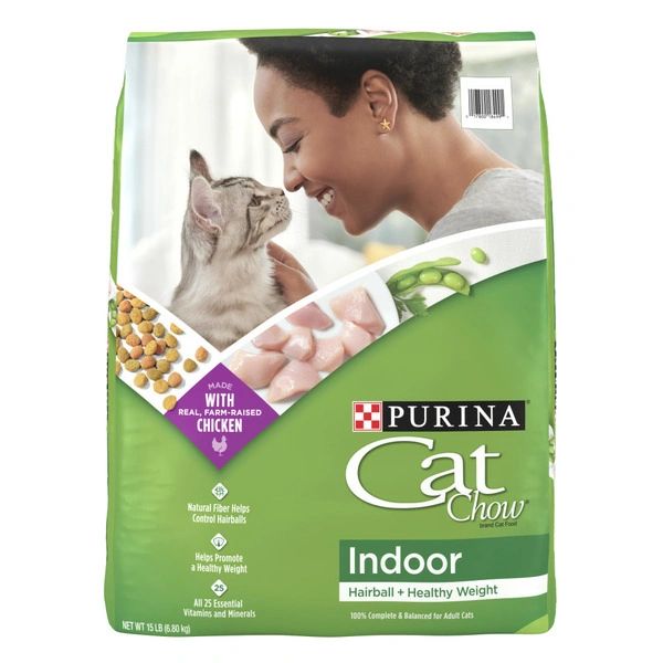 Purina Cat Chow Indoor Dry Cat Food, Hairball + Healthy Weight
