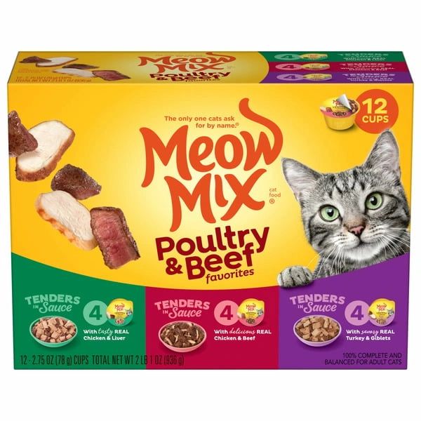 Meow Mix Wet Cat Food