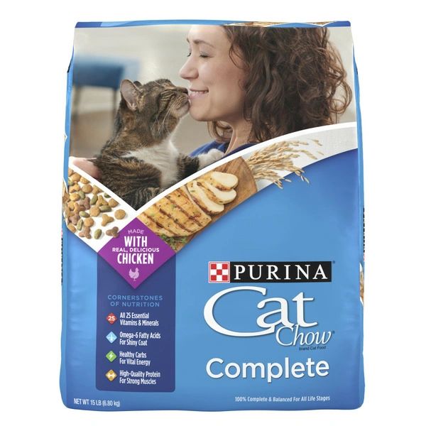 Purina Cat Chow High Protein Dry Cat Food, Complete