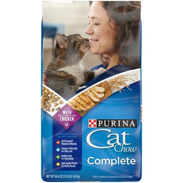 Purina Cat Chow High Protein Dry Cat Food, Complete