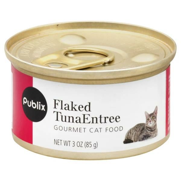 Publix Cat Food, Gourmet, Flaked Tuna Entree