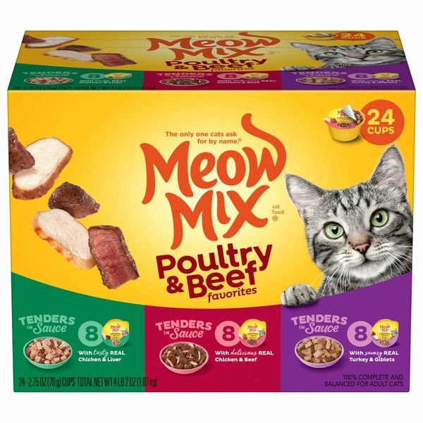 Meow Mix Wet Cat Food