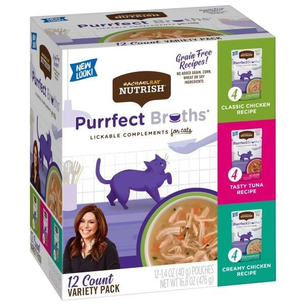 Purina Fancy Feast Creamy Collection Cat Broth Variety Pack