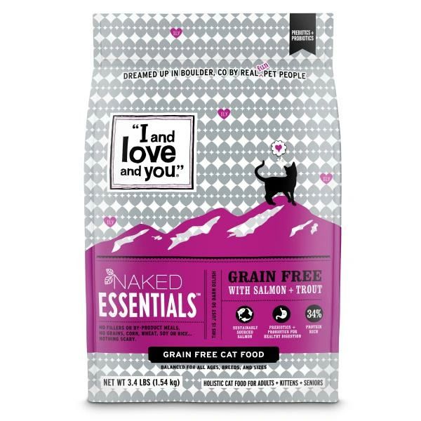 I and love and you Naked Essentials Cat Kibble – Salmon + Trout