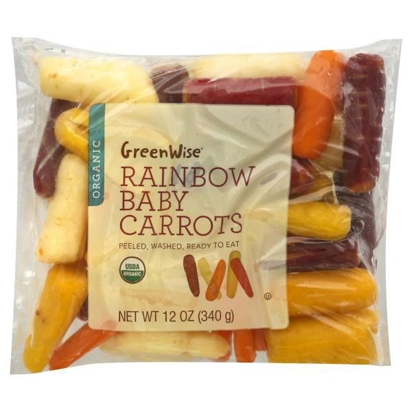 GreenWise Baby Carrots, Organic, Rainbow