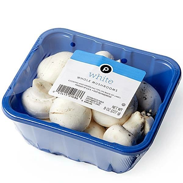 Publix White Whole Mushrooms