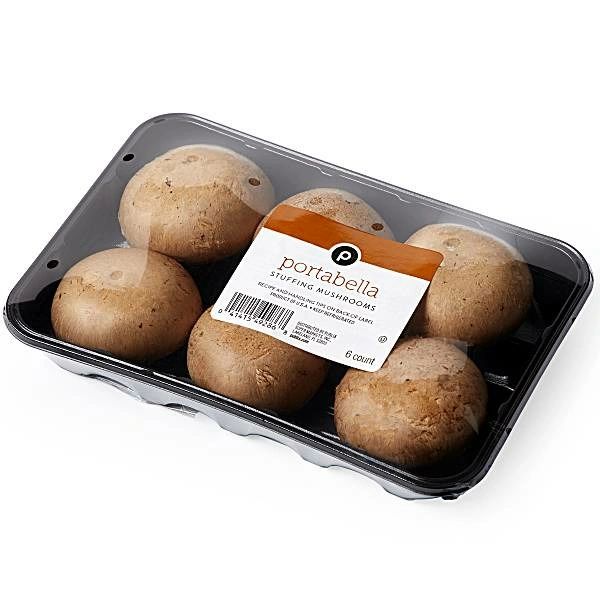 Publix Mushrooms, Stuffing, Portabello