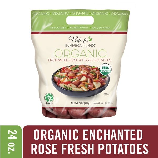 Potato Inspirations Enchanted Rose Organic Baby Potatoes