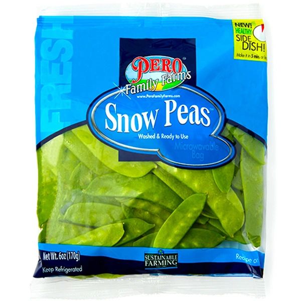 Pero Family Farms Snow Peas, Microwavable