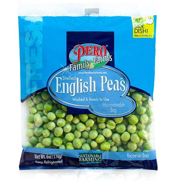 Pero Family Farms English Peas, Shelled