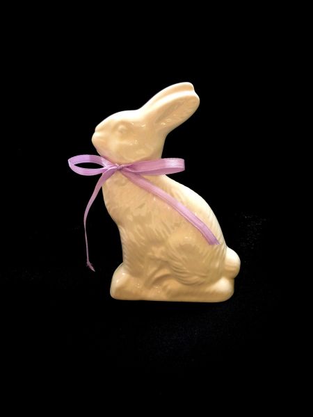 White Chocolate Ceramic Bunny