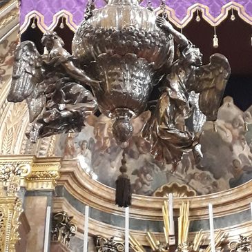 St.John's Co-Cathedral in Valletta, full of Knights of Malta treasures
