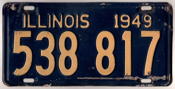 Illinois truck plates cost