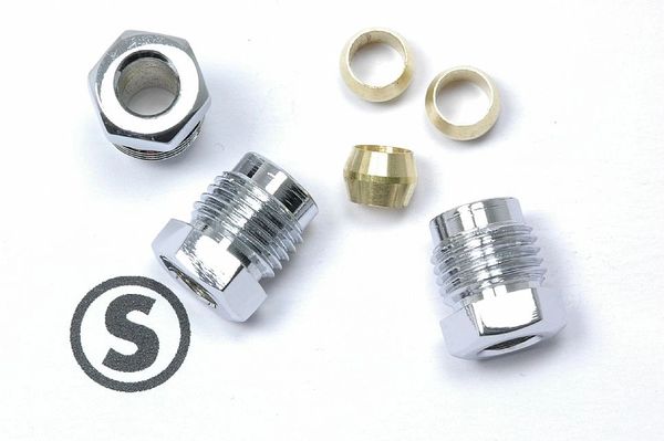 Ford nuts. Chrome