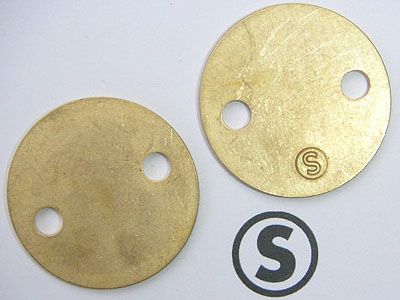 Throttle plates - pair