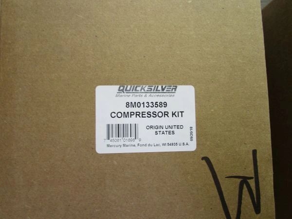 New Mercury Compressor Kit 8M0133589