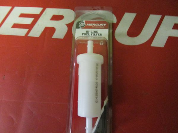 35-816296K03 inline fuel filter by Mercury 1/4"