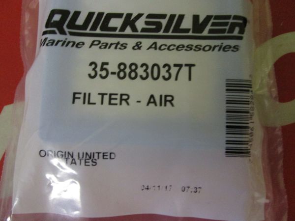 35-883037T air filter by Mercury new