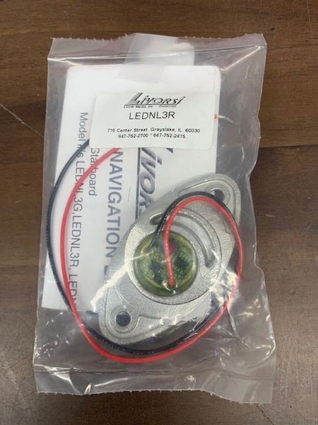 Livorsi Marine LEDNL3R red navigation light