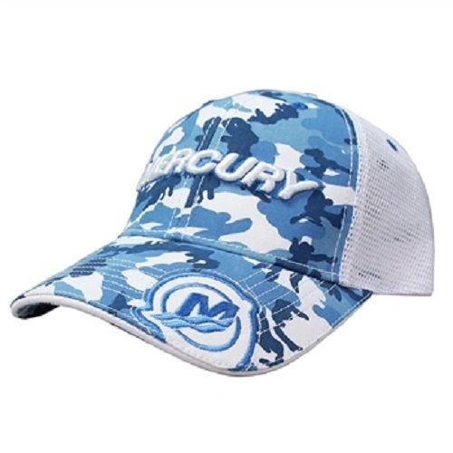 New Mercury hat in light blue and white camo