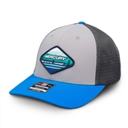 New Mercury gray and blue hat