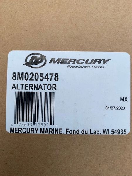 New Mercury Alternator 8M0142249/8M0205478