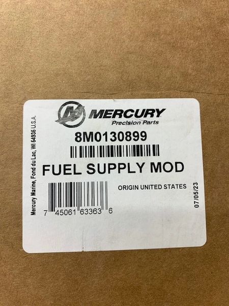 New Mercury Fuel Supply Module 8M0130899