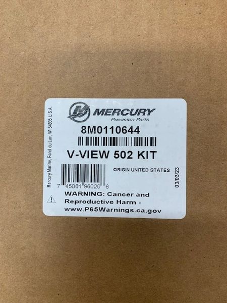 New Mercury Vessel View 502 Kit 8M0110644