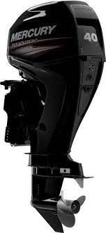 New 40 hp Mercury outboard