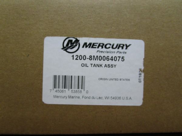 NEW Mercury oil tank 1200-8M0064075