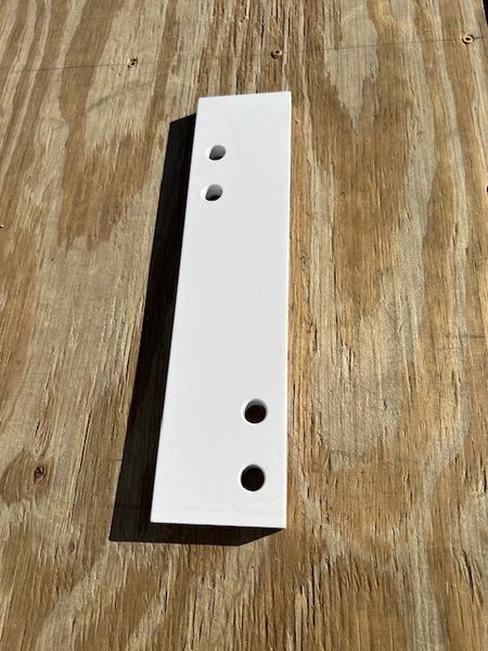 New Scratch and Dent Aluminum 1/2" Outboard Engine Spacer Plates