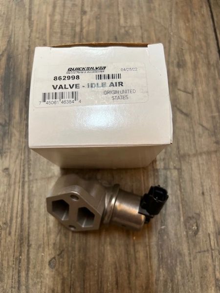 862998 idle air valve new by Quicksilver free ground shipping