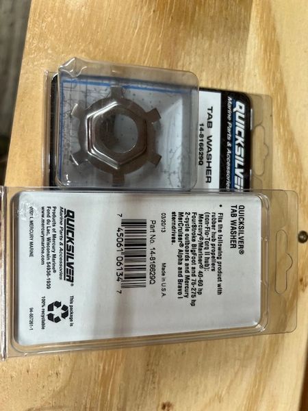 14-816629 tab washer new by Mercury