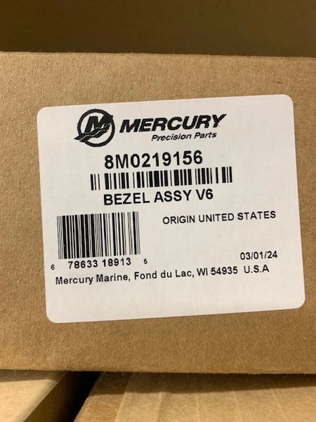 New Mercury Bezel Assembly V6 8M0219156