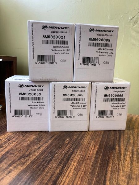 New Mercury Volmeter 8-18V 79-8M6020009