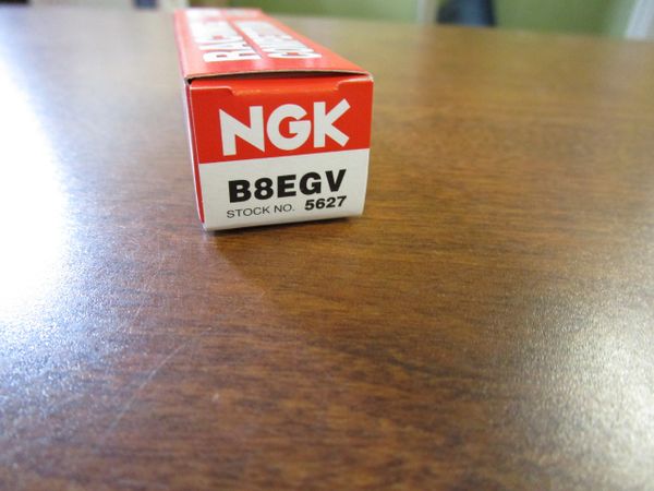 NGK spark plug B8EGV stock #5627