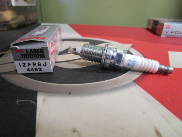 NGK new spark plug IZFR6J stock # 4462 Laser Iridiuim