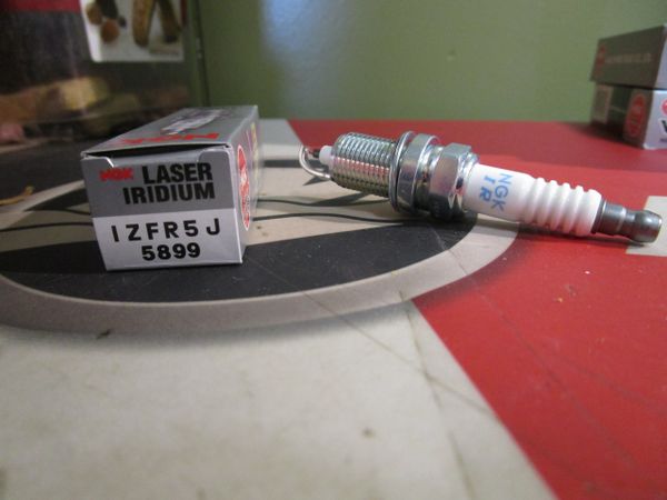 NGK new spark plug IZFR5J stock # 5899 Laser Iridiuim