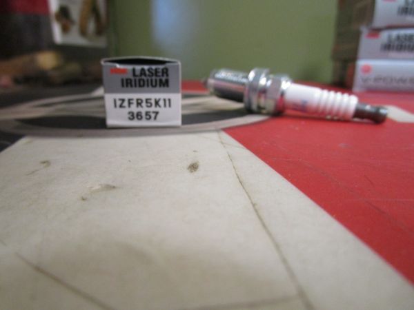 NGK new spark plug IZFR5K11 stock # 3657 Laser Iridiuim