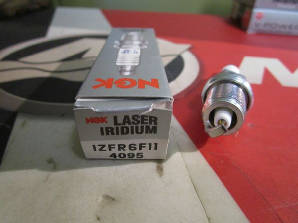 NGK new spark plug IZFR6F11 stock # 4095 Laser Iridiuim