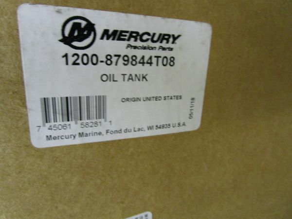 NEW Mercury oil tank 1200-879844T08