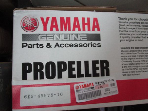 NEW Yamaha drag 20 pitch propeller 6E5-45970-10-00