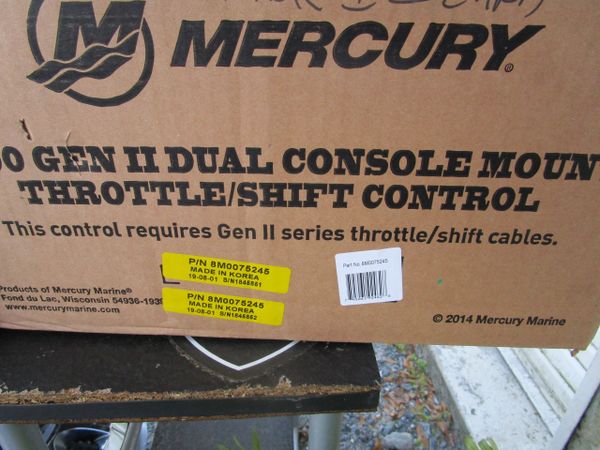 NEW Mercury RC4500-DUL OB TRM 8M0075245