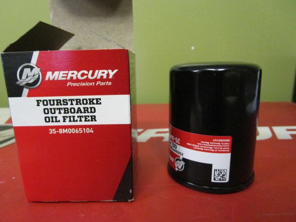 NEW Mercury fourstroke outboard oil filter 35-8M0065104
